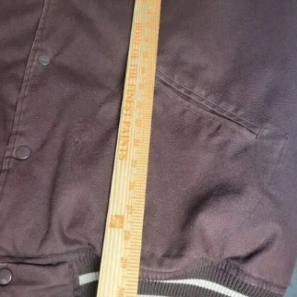 Vintage Down & Dirty DETROIT varsity Jacket Size 2XL - Picture 5 of 5